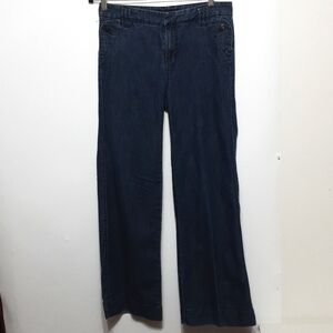 Calvin‎ Klein Wide Leg Denim Jean